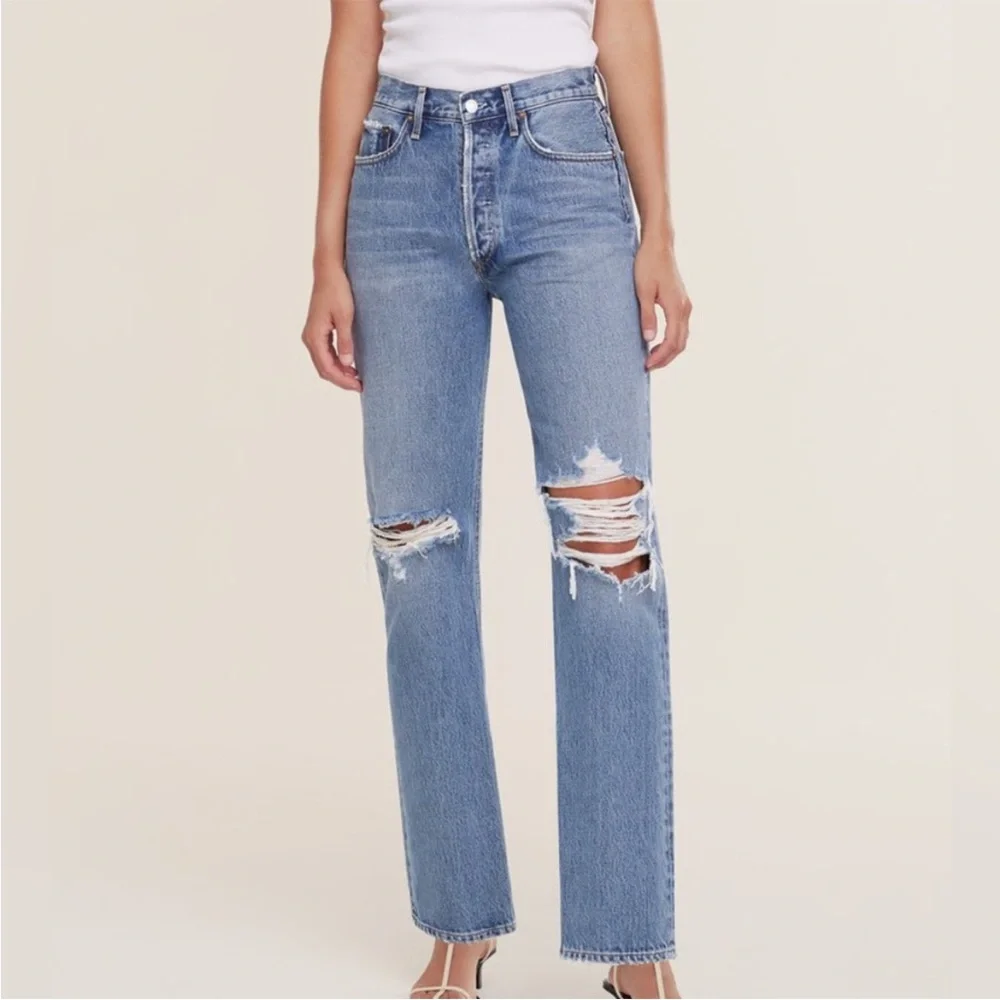Agolde Lana Jeans in Backdrop Size 25 - Picture 1 of 6